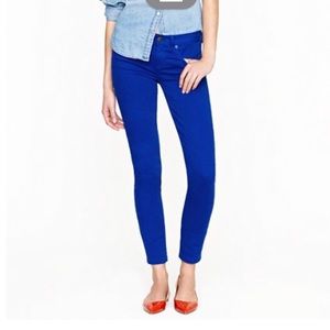 J.Crew stretch Toothpick jean garment-dyed twill
